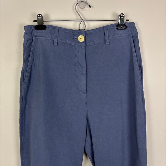 Road to Nowhere Los Angeles Blue cotton/cupro high rise pants size 8 x 28" insm - Picture 3 of 9